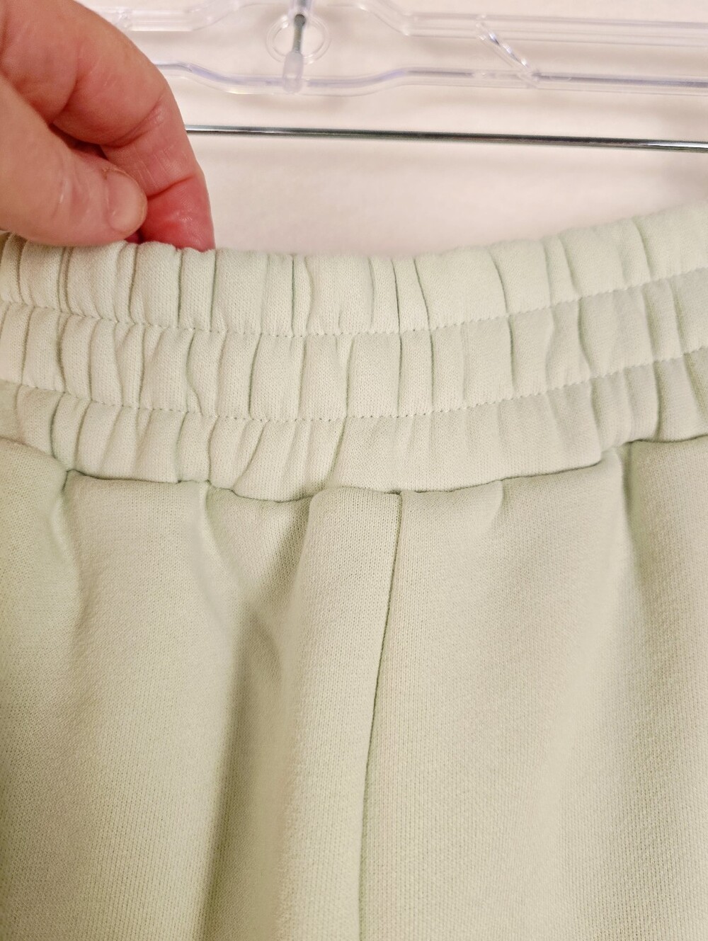 Comfrt Pastel Edition Green Elastic Waist Thick Sweatpants W/Pockets. Ladies XL - Picture 4 of 8